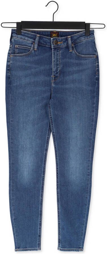 LEE Dames Jeans Scarlett High Blauw