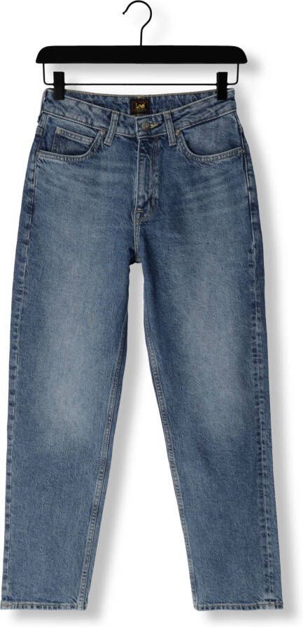 Lee Donkerblauwe Straight Leg Jeans Carol
