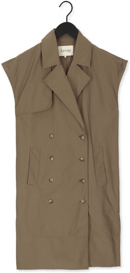 Levete Room Khaki Gilet Marilyn 8 Waistcoat