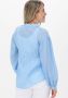 LEVETE ROOM Dames Blouses Reema 2 Shirt Lichtblauw - Thumbnail 3