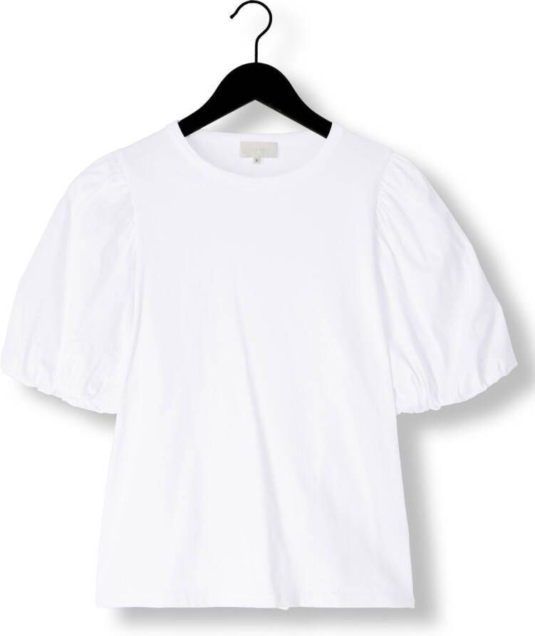 LEVETE ROOM Dames Tops & T-shirts Kowa 12 Wit