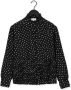 LEVETE ROOM Dames Blouses Pam 3 Top Zwart - Thumbnail 2