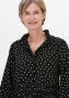 LEVETE ROOM Dames Blouses Pam 3 Top Zwart - Thumbnail 4