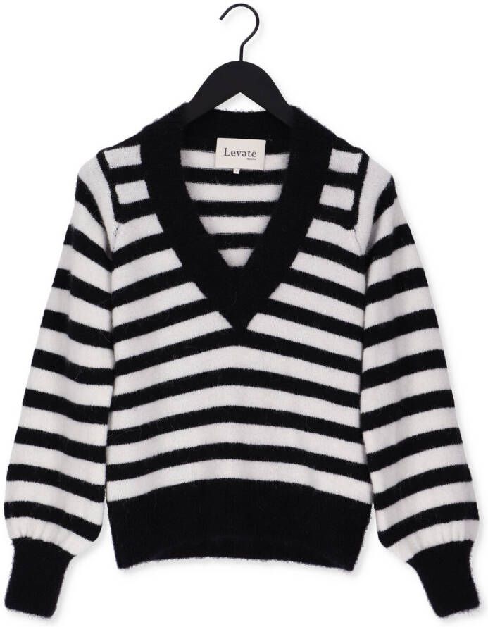 LEVETE ROOM Dames Truien & Vesten Paige 1 Pullover Zwart