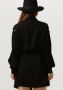 Liu Jo Tijdloze zwarte jurk met kanten details en geplooide mouwen Black Dames - Thumbnail 6