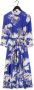 Lollys Laundry Harper Dress Blauwe Midi Jurk Multicolor Dames - Thumbnail 2