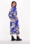 Lollys Laundry Harper Dress Blauwe Midi Jurk Multicolor Dames - Thumbnail 3