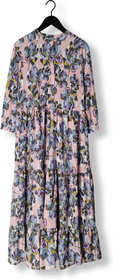 Lollys Laundry Blauwe Maxi Jurk Nee Dress 1