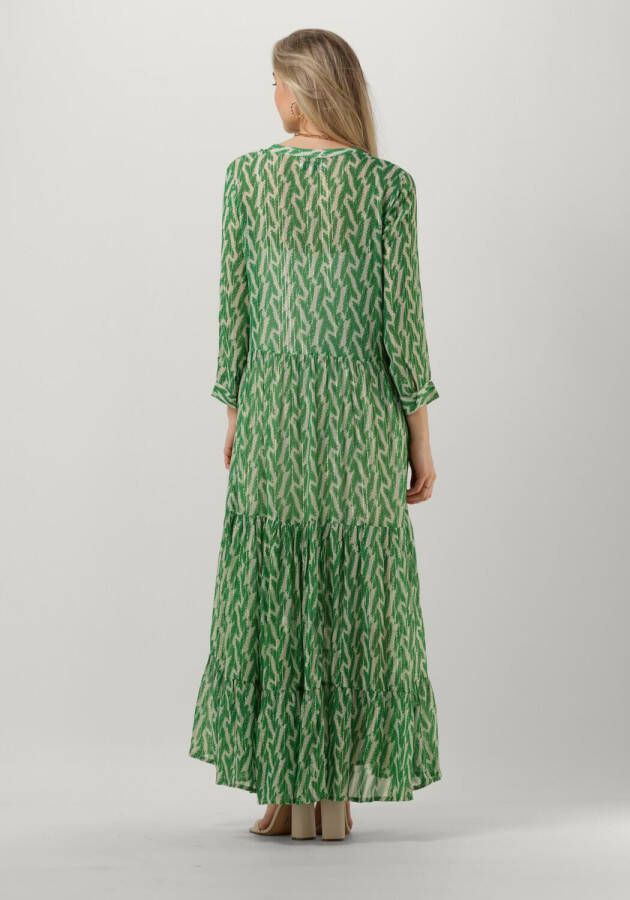 Lollys Laundry Groene Maxi Jurk Nee Dress