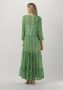 Lollys Laundry Maxi-jurk met lurex Nee groen - Thumbnail 5