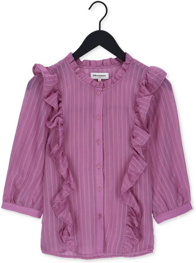 Lollys Laundry Paarse Blouse Hanni