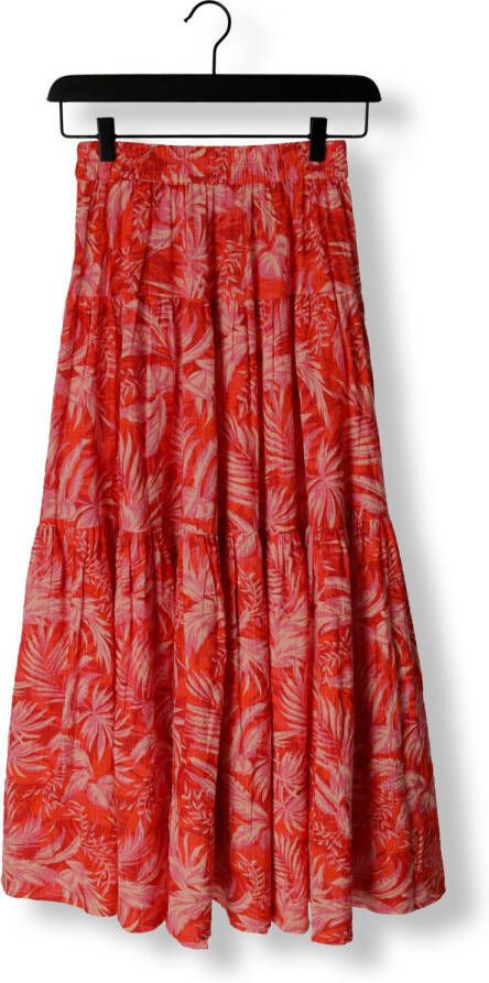 LOLLYS LAUNDRY Dames Rokken Sunset Skirt Rood