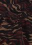 LOOXS 10sixteen top met camouflageprint en mesh zwart wijnrood Meisjes Polyester Opstaande kraag 176 - Thumbnail 3