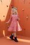 LOOXS Meisjes Jurken Little Floral Viscose Dress Rood - Thumbnail 4