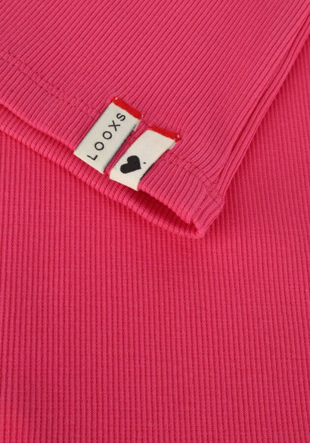 LOOXS Meisjes Tops & T-shirts Rib T-shirt Roze