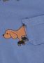 LÖTIEKIDS Lötiekids Baby Tops & T-shirts Baby Tshirt Short Sleeve Dogs Blauw - Thumbnail 2