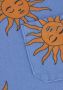 LÖTIEKIDS Lötiekids Jongens Polo's & T-shirts Tshirt Short Sleeve Sun+moon Blauw - Thumbnail 2