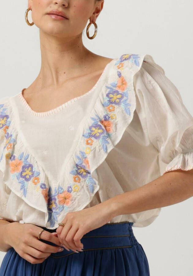 LOUIZON Dames Tops & T-shirts Biba Wit