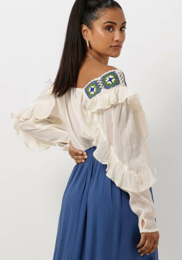 LOUIZON Dames Tops & T-shirts Dewayve Wit