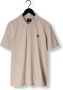 LYLE & SCOTT Heren Polo's & T-shirts Crest Tipped Polo Shirt Beige - Thumbnail 3