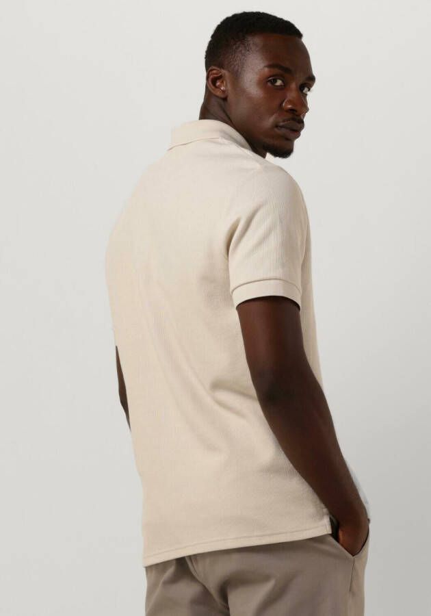 LYLE & SCOTT Heren Polo's & T-shirts Cuffed Polo Beige