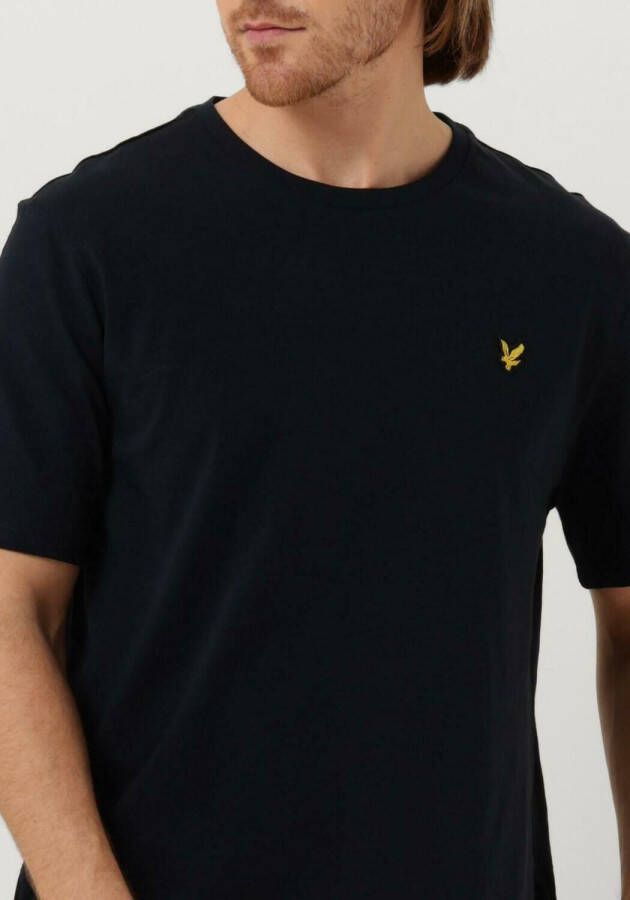 LYLE & SCOTT Heren Polo's & T-shirts Slub T-shirt Donkerblauw