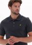 LYLE & SCOTT Heren Polo's & T-shirts Plain Polo Shirt Grijs - Thumbnail 4