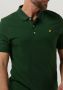 LYLE & SCOTT Heren Polo's & T-shirts Plain Polo Shirt Groen - Thumbnail 4