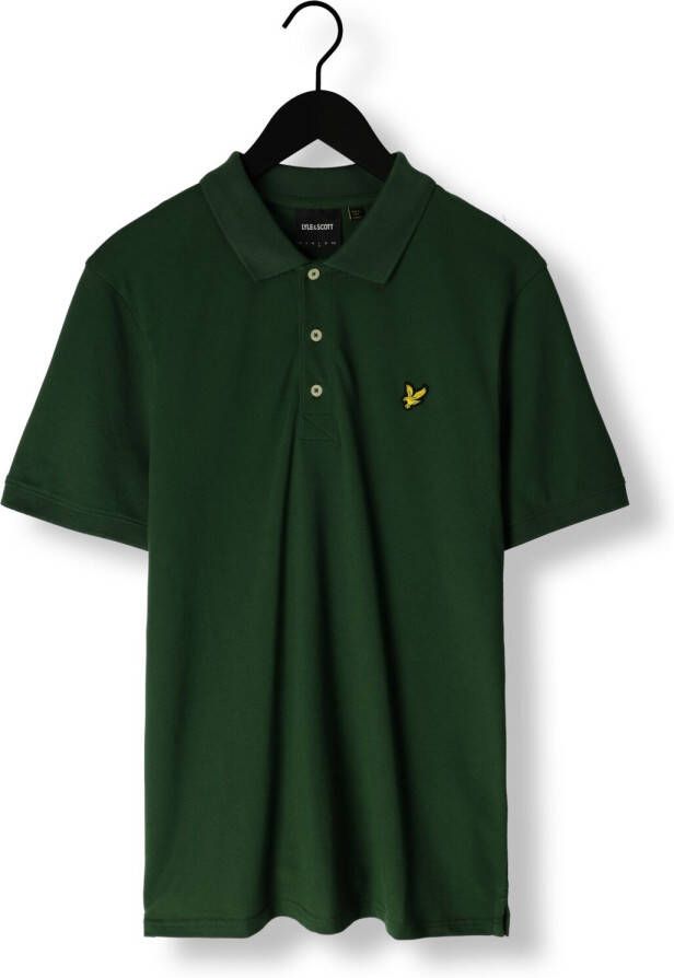 LYLE & SCOTT Heren Polo's & T-shirts Plain Polo Shirt Groen