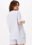 LYLE & SCOTT Dames Tops & T-shirts Garment Dye T-shirt Lichtblauw - Thumbnail 3