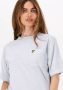 LYLE & SCOTT Dames Tops & T-shirts Garment Dye T-shirt Lichtblauw - Thumbnail 4