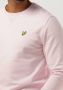 Lyle & Scott Lyle Scott Crew Neck sweater lichtroze Ml424Vog Roze Dames - Thumbnail 5