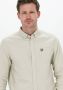 LYLE & SCOTT Heren Overhemden Regular Fit Light Weight Oxford Shirt Olijf - Thumbnail 3