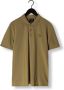 LYLE & SCOTT Heren Polo's & T-shirts Crest Tipped Polo Shirt Olijf - Thumbnail 3