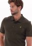LYLE & SCOTT Heren Polo's & T-shirts Plain Polo Shirt Olijf - Thumbnail 5