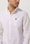 LYLE & SCOTT Heren Overhemden Regular Fit Light Weight Oxford Shirt Wit - Thumbnail 5