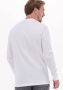 LYLE & SCOTT Heren Polo's & T-shirts Mock Neck Long Sleeve Tshirt Wit - Thumbnail 3