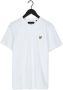 Lyle & Scott Luxe T-Shirt Organisch Katoen Regular Fit White Heren - Thumbnail 5
