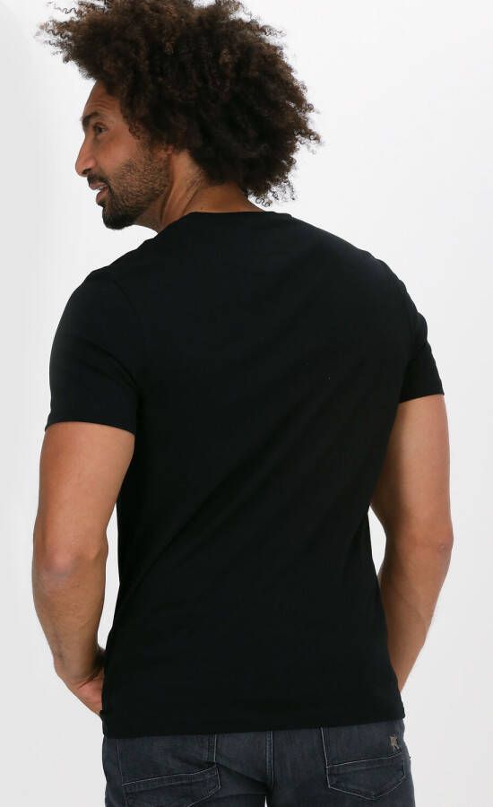 LYLE & SCOTT Heren Polo's & T-shirts Plain T-shirt Zwart