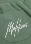 Malelions slim fit joggingbroek met logo donkergroen wit - Thumbnail 3