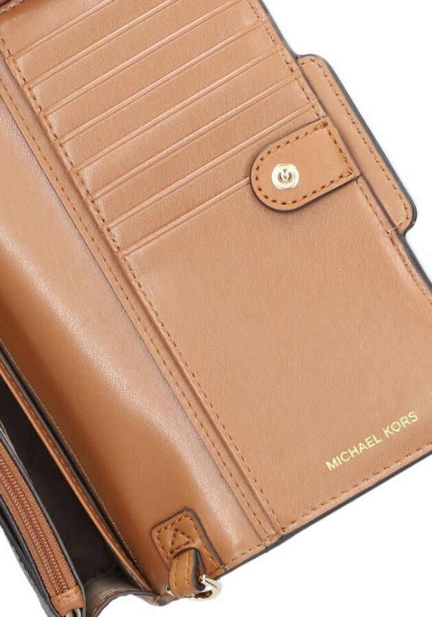 Michael Kors Bruine Schoudertas Sm Phn Chn Xbody