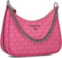 Michael Kors Pochettes Jet Set Charm Small Chain Pouchette in roze - Thumbnail 4