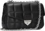 Michael Kors Crossbody bags Soho Small Chain Shoulder Handbag Leather in zwart - Thumbnail 4