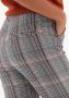 MINUS Dames Broeken Carma Check Flared Pants Bruin - Thumbnail 4