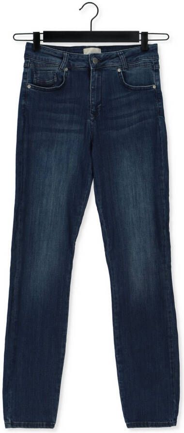 Minus Donkerblauwe Straight Leg Jeans Malena Jeans
