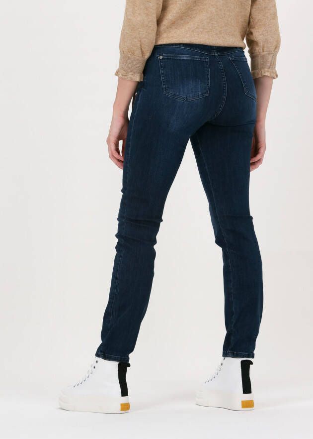 Minus Donkerblauwe Straight Leg Jeans Malena Jeans
