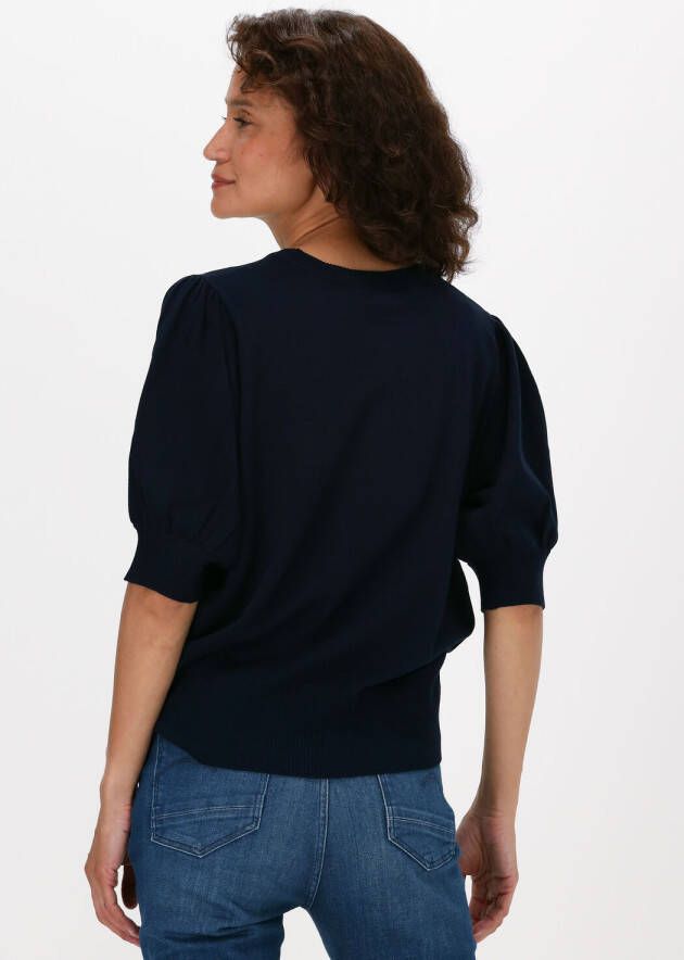 MINUS Dames Tops & T-shirts Liva Knit Tee Donkerblauw