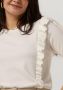 MINUS Dames Tops & T-shirts Vesia Knit T-shirt Gebroken Wit - Thumbnail 2