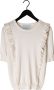 MINUS Dames Tops & T-shirts Vesia Knit T-shirt Gebroken Wit - Thumbnail 3