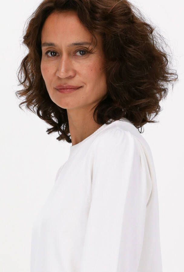 MINUS Dames Tops & T-shirts Mersin Knit Tee Gebroken Wit